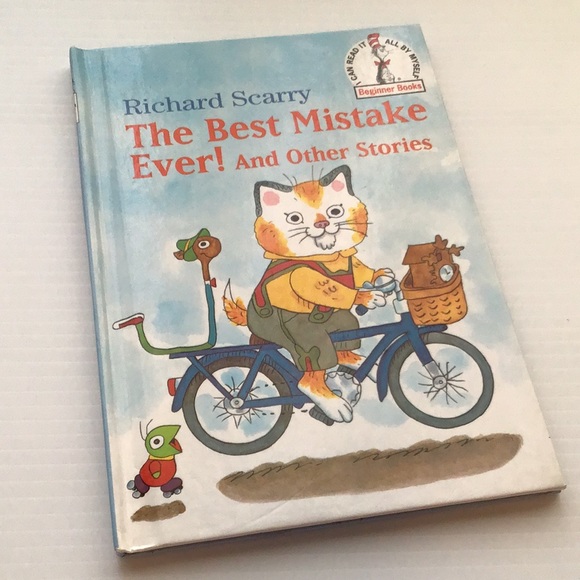 Vintage kids book Richard Scarry The Best Mistake Ever! and other stories 1984 - Picture 1 of 5